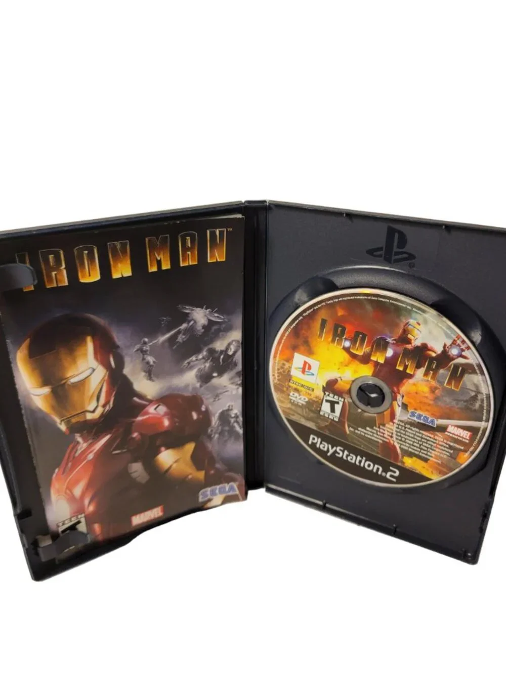 Iron Man PS2 Game PlayStation 2 2008 Marvel Sega CIB  w/ Manual -- ITEM #1618